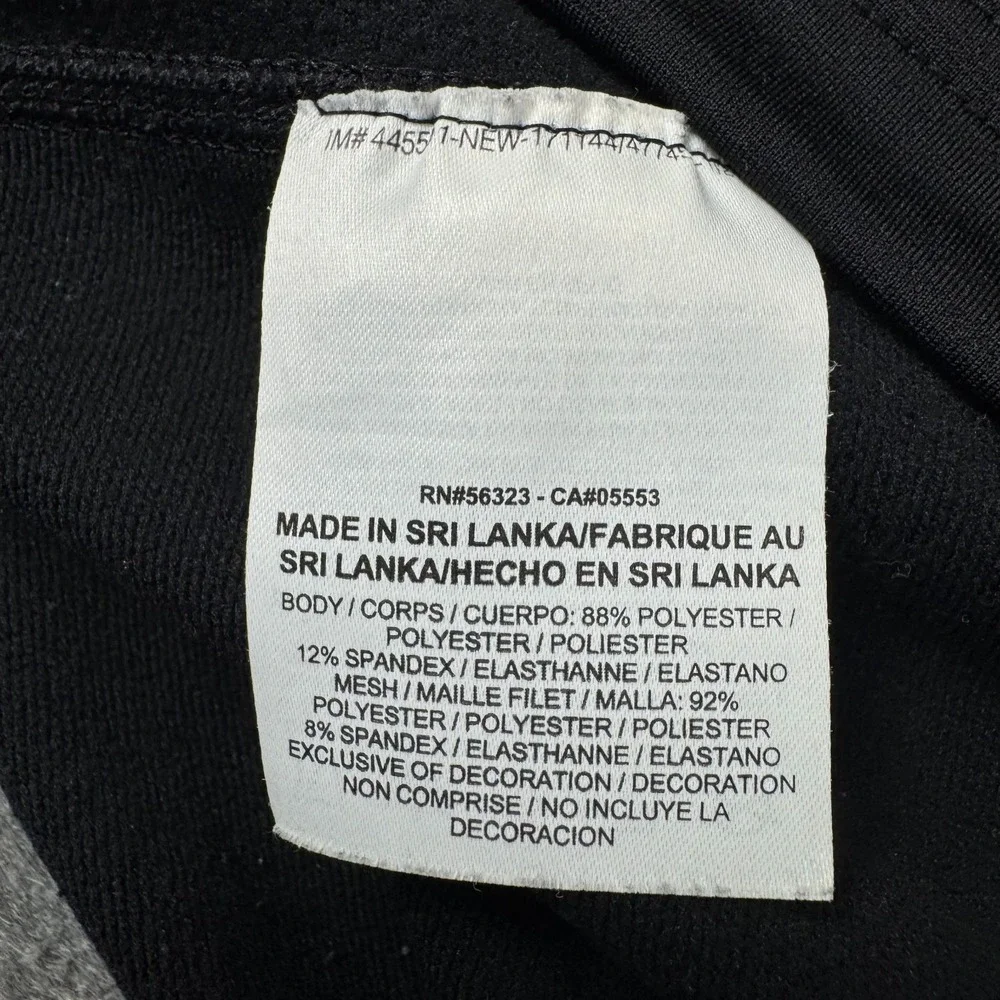 Nike Pro Combat Dri Fit Mock Neck Shirt Fitted Long Sleeve Black Mens Small S